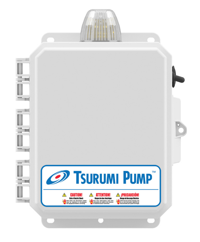 Tsurumi Single Phase Control Panel