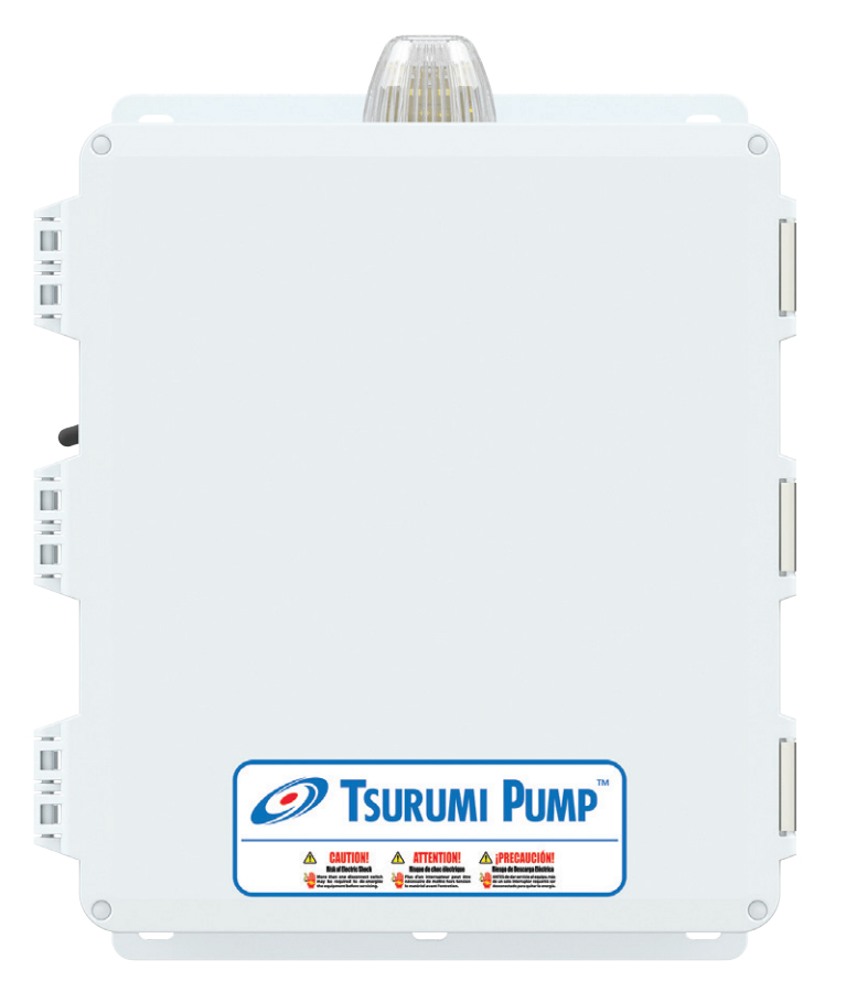 Tsurumi Three Phase Control Panel