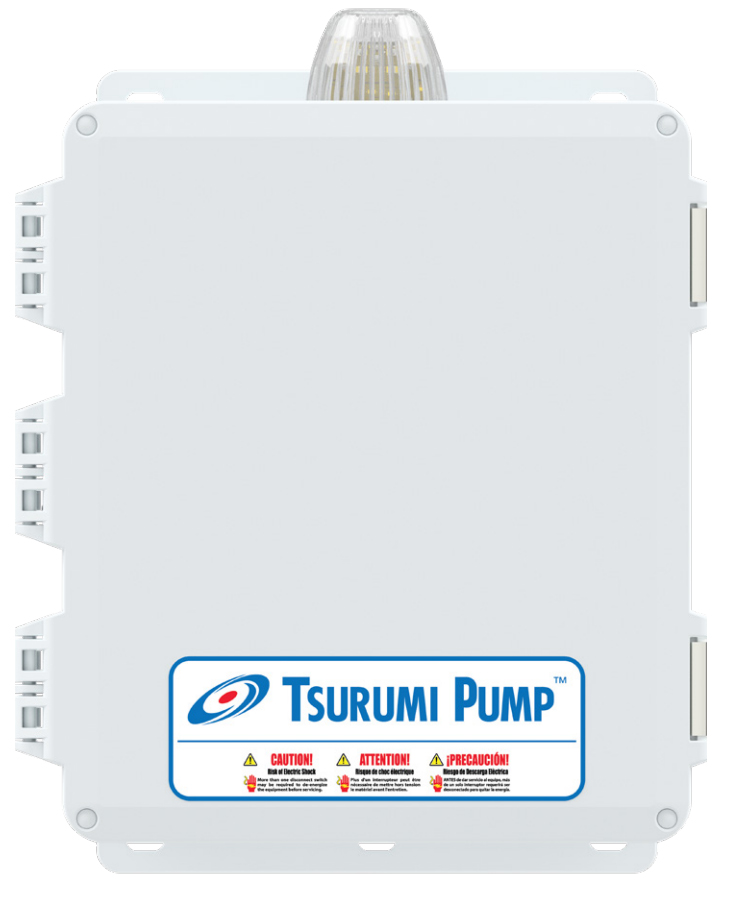 Tsurumi Three Phase Control Panel