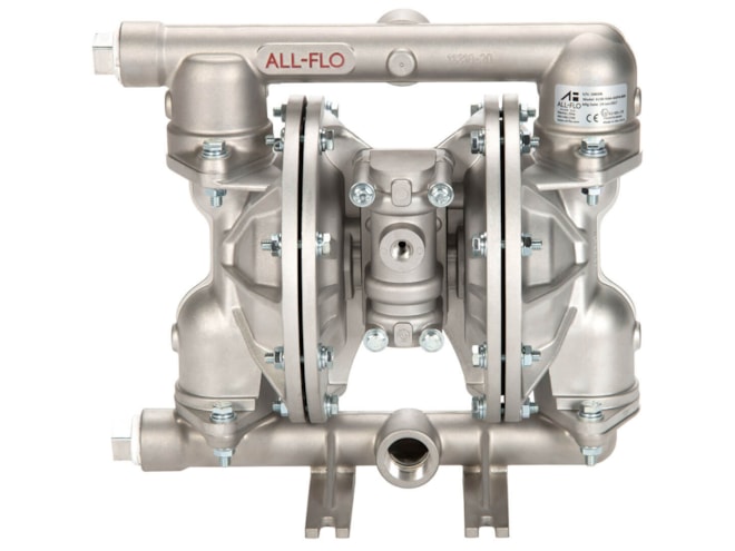 All-Flo A100 Metal Air-Operated Double-Diaphragm Pump