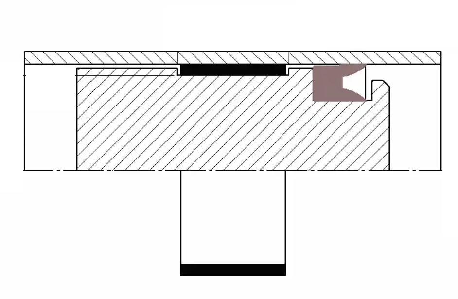 Chesterton 18K/9K Split Wear Ring