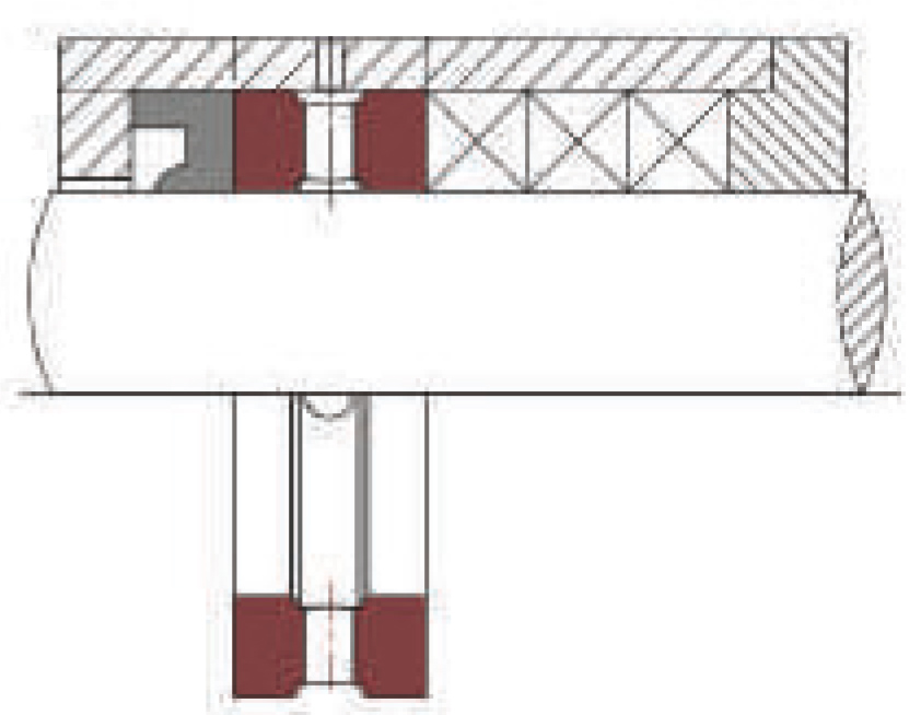 Chesterton 14KLR Lantern Ring