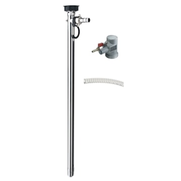 Flux Pumps F424PP Polypropylene 47-inch Pump Tube with F416-2 Electric Motor and Hose