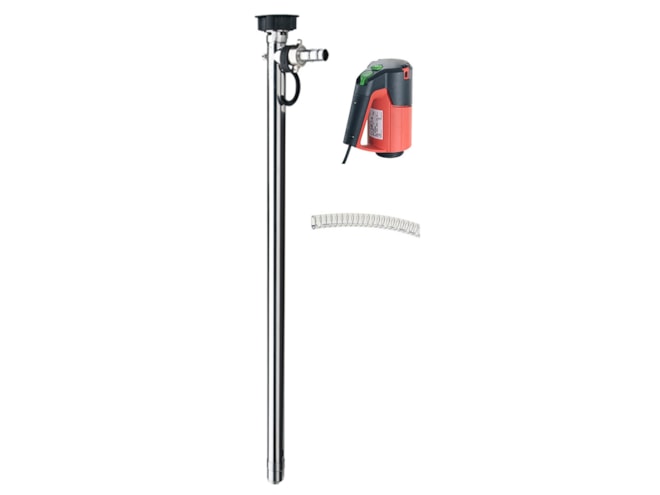 Flux Pumps F424PP Polypropylene 60-inch Pump Tube with FEM4070 Electric Motor and Hose
