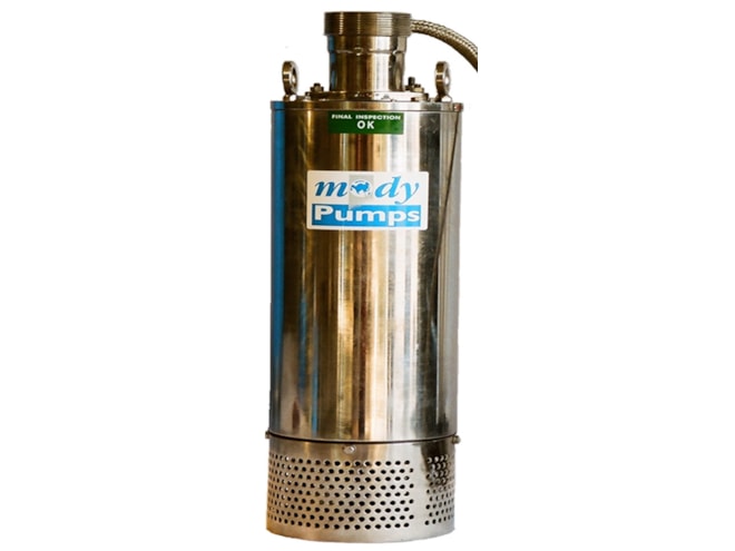 Mody Pumps M Series 3in Stainless Steel Electric Submersible Drainage Pump