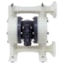 Yamada NDP-20 Polypropylene Series Pump with PP Air Motor - ANSI Flange